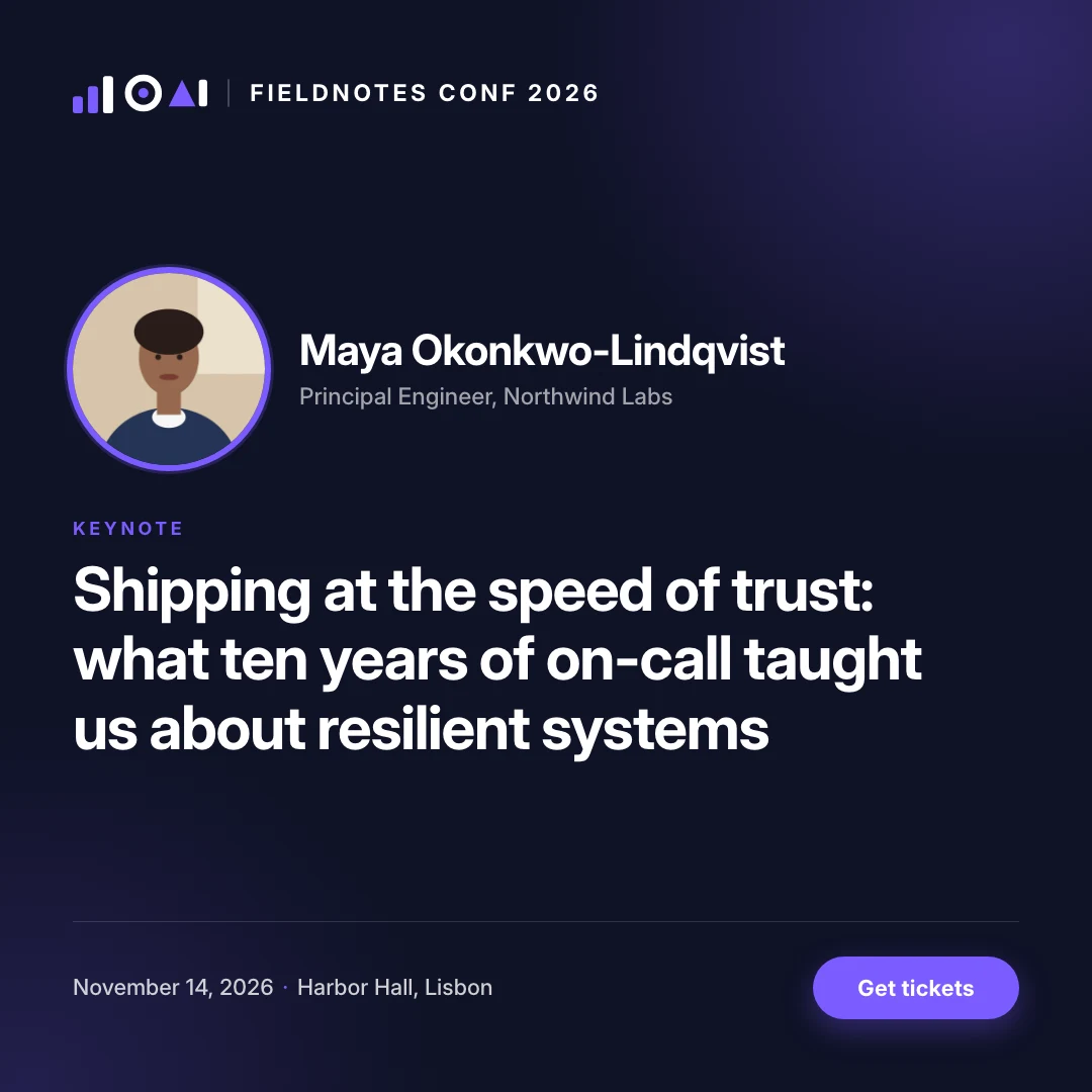 The same speaker card made with HTML and headless Chrome